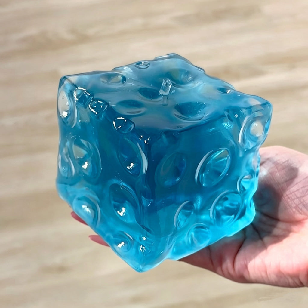 Jumbo Cheese Vaseline Stress Ball Squishy Stress Relief Fidget Toy
