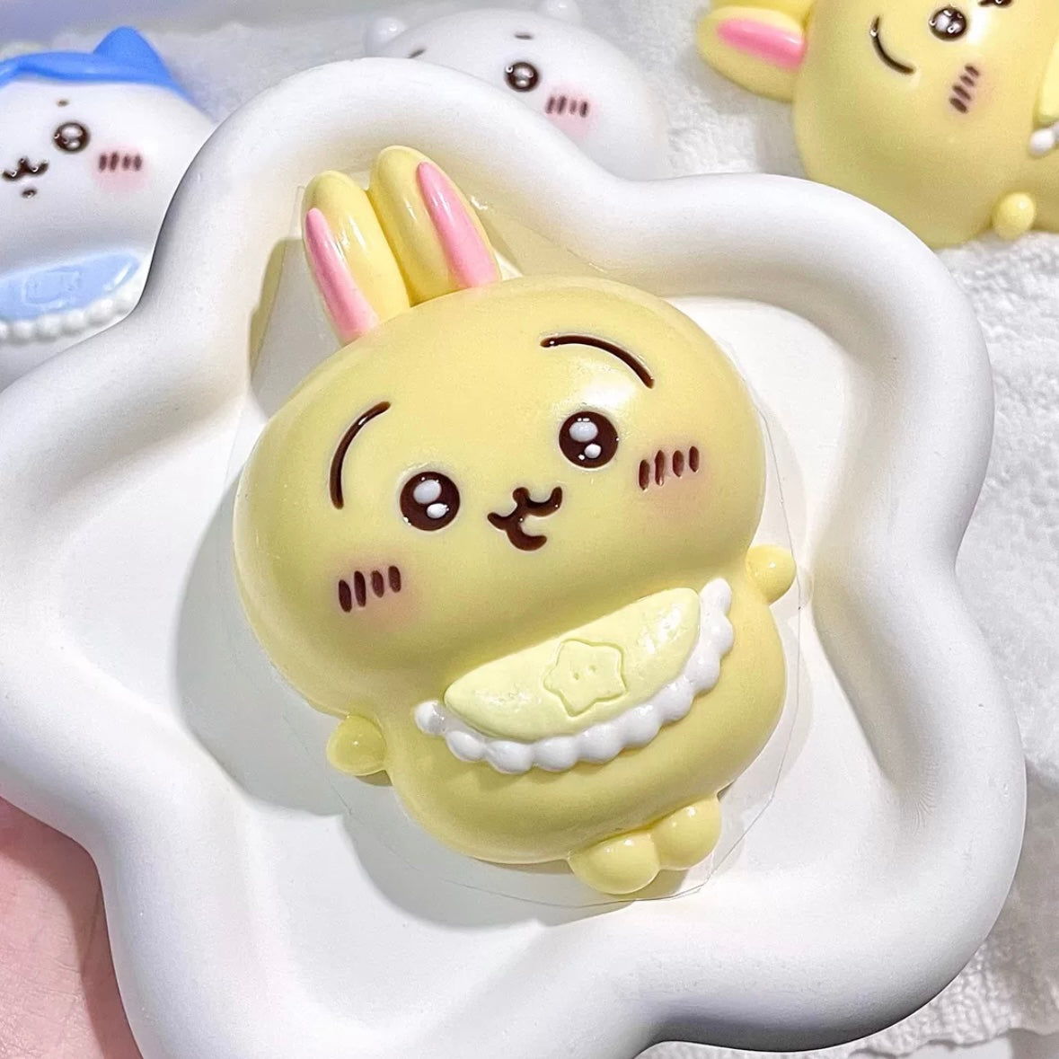 Handmade Silicone Cute Chiikawa Taba Squishy Toy