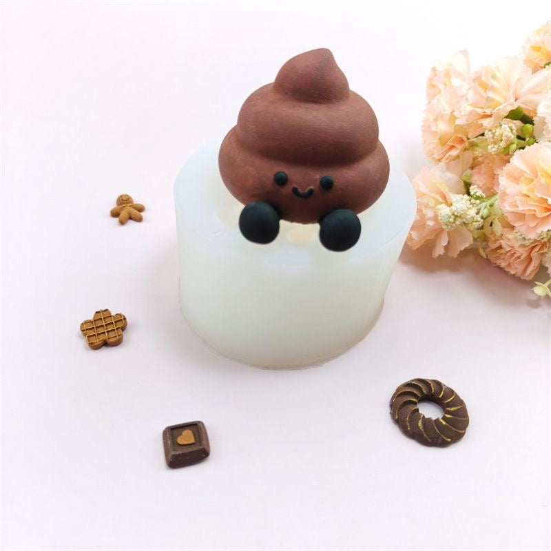 JC Poop Mold Silicone Squishy Mold