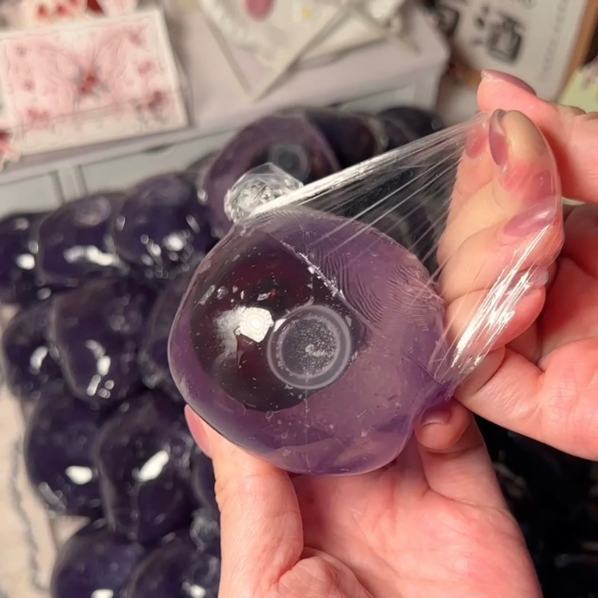 Crisp Satisfying Sound Stress Ball Collection Relief Decompression Toy