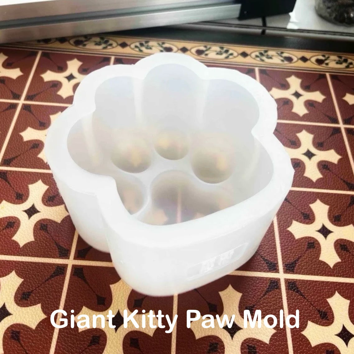 Giant Kitty Paw Silicone Mold
