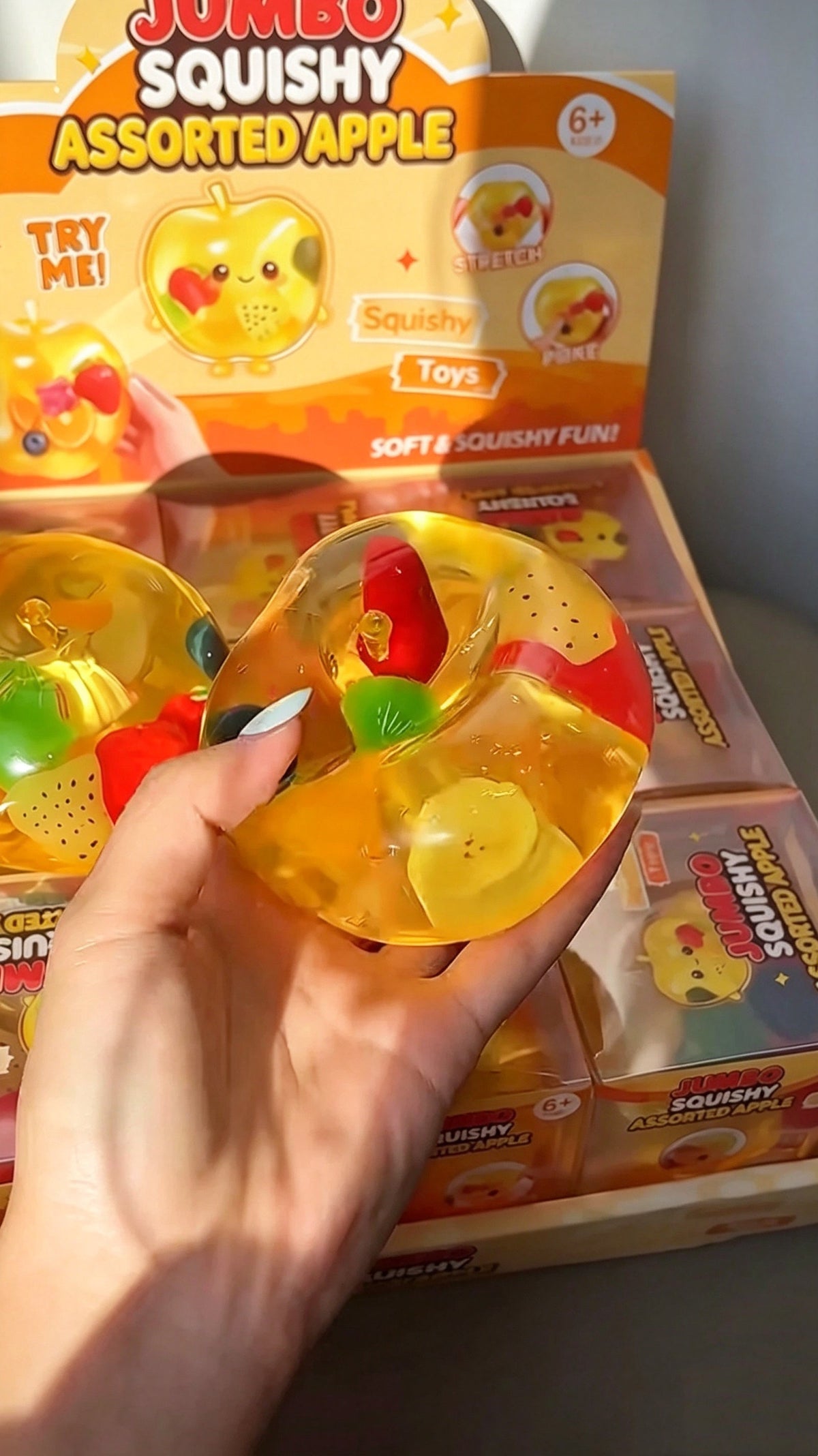 Jumbo Vaseline Apple Stress Ball Squishy