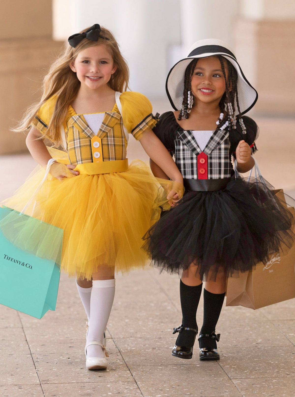 90s Beverly Hills Preppy Tutu Dress