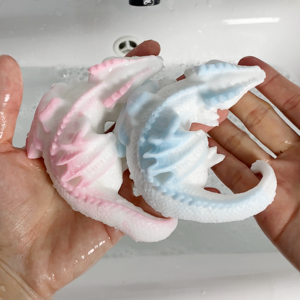 Handmade Dragon Taba Squishy Toy - Christmas Series