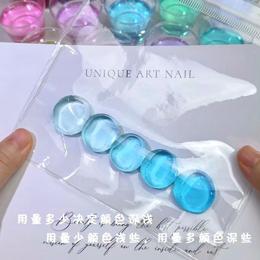 10 Colors Transparent Silicone Color Dye for Squishy  Silicone-10g Each