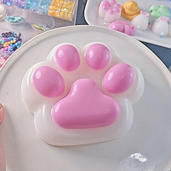800g Large Handmade Cat’s Paw Taba Squishy Toy