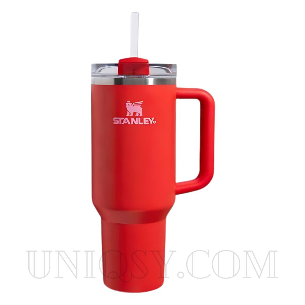 Stanley 40 OZ Red Quencher Flowstate Tumbler Cup