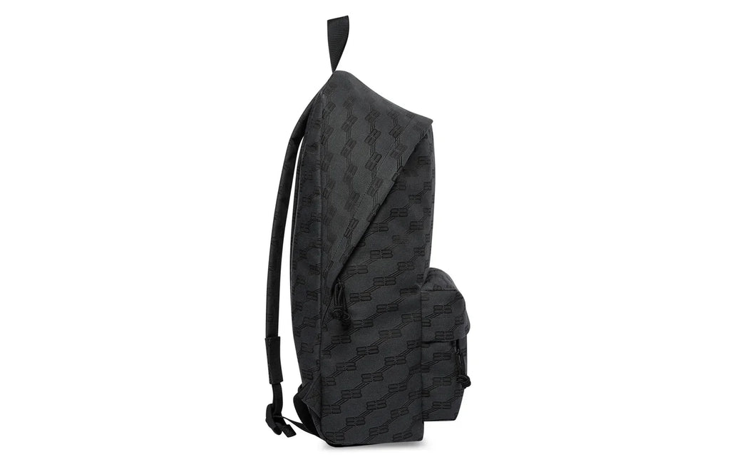 Balenciaga BB Monogram Signature Medium Backpack 'Black' 713044210HH1061