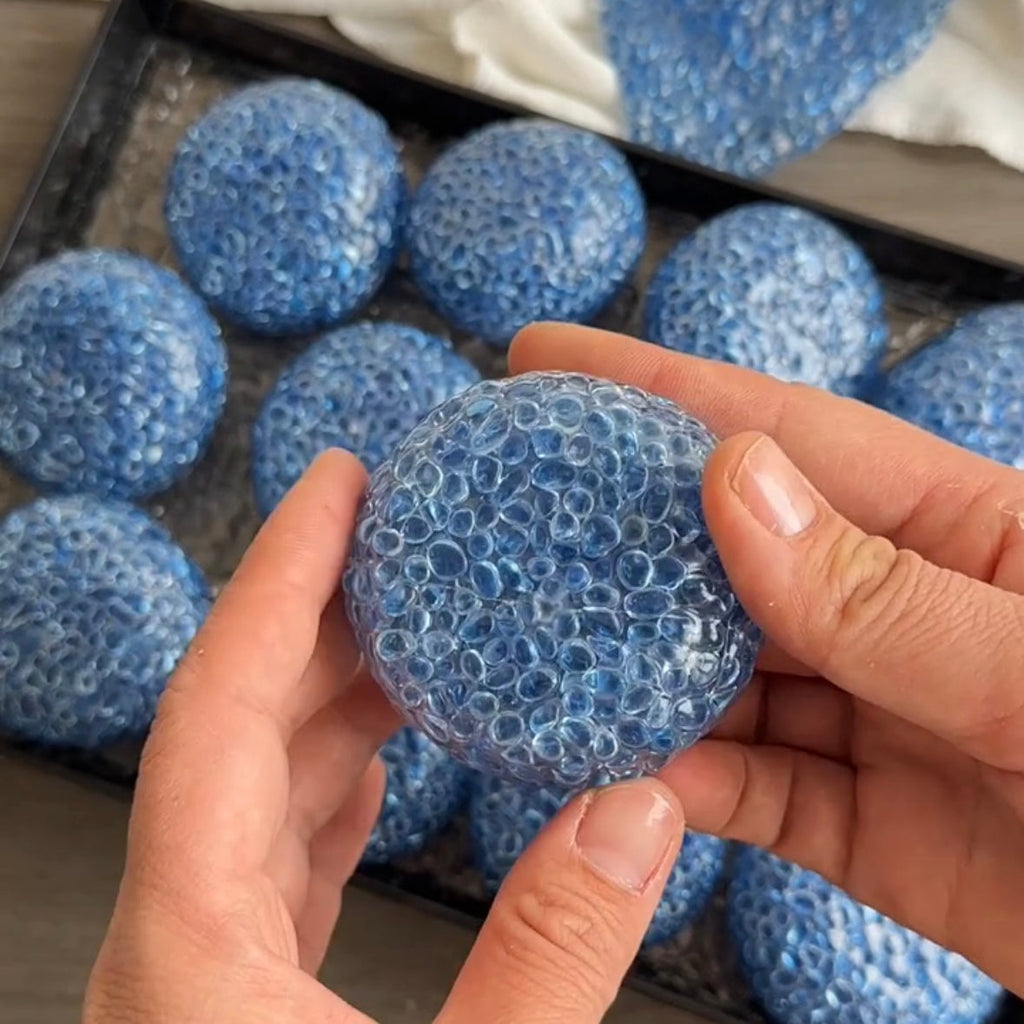 Blue Handmade Stress Balls
