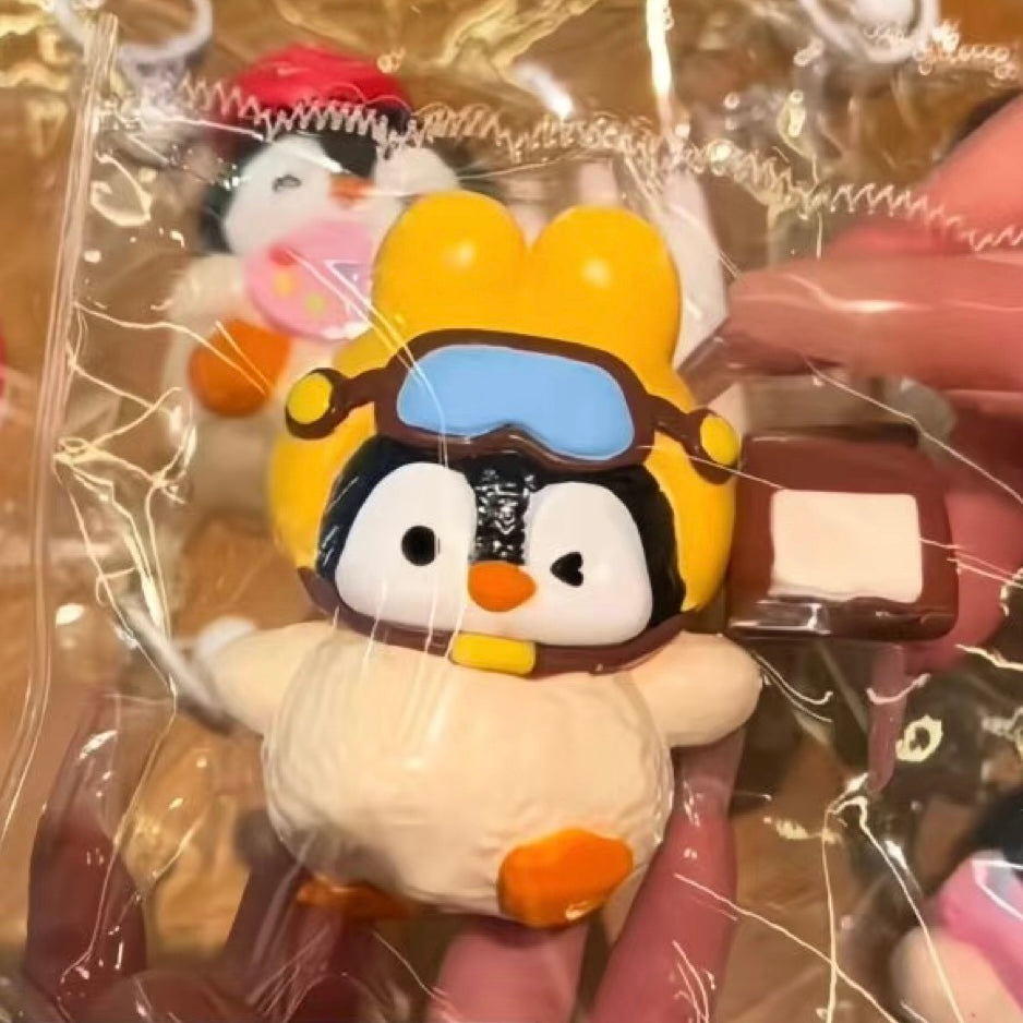 Handmade Cute Penguin Taba Squishy Toy