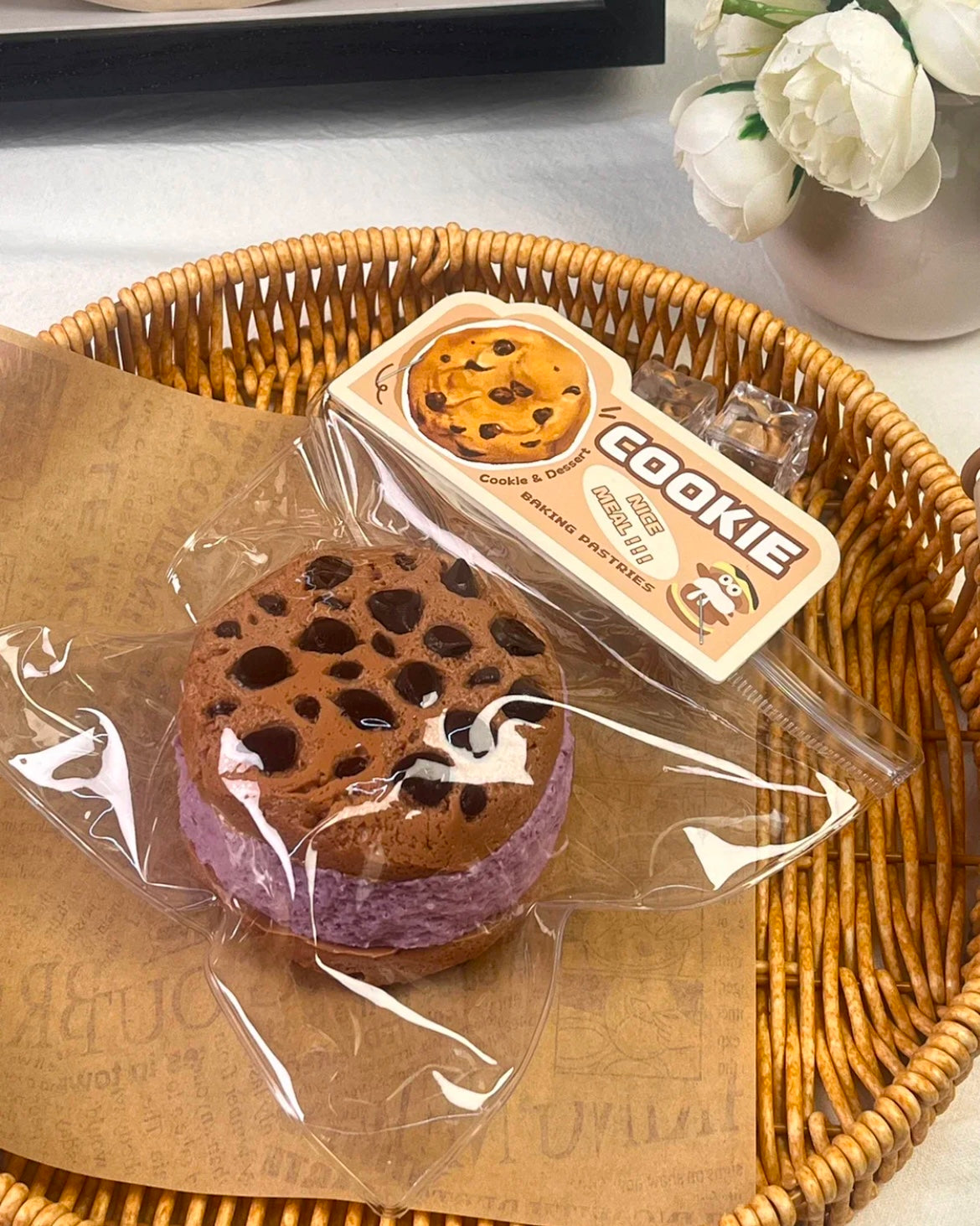 Cookie Squishy Stress Relief Decompression Toy