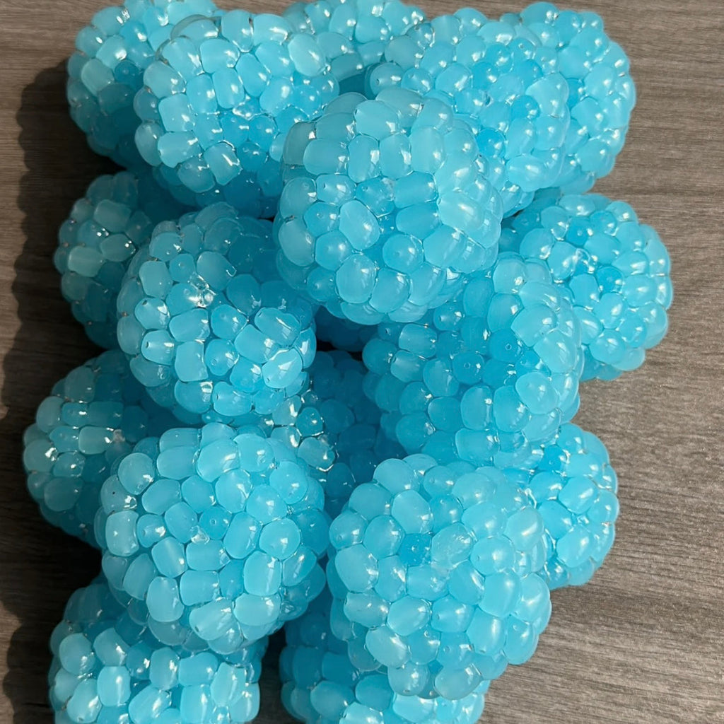 Blue or Pink or Green or White Handmade Stress Balls
