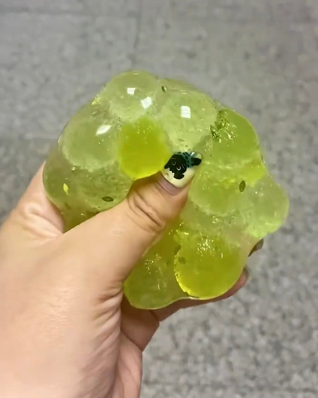 Grape Stress Ball Squishy Stress Relief Decompression Toy