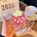 Strawberry Squishy Stress Relief Decompression Toy