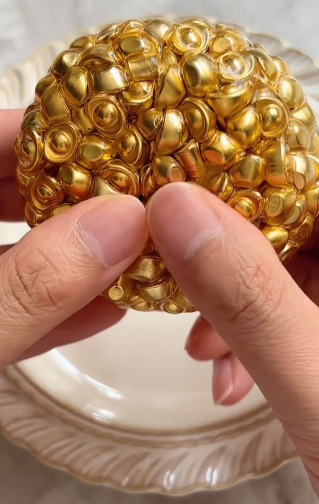 Gold Handmade Stress Ball