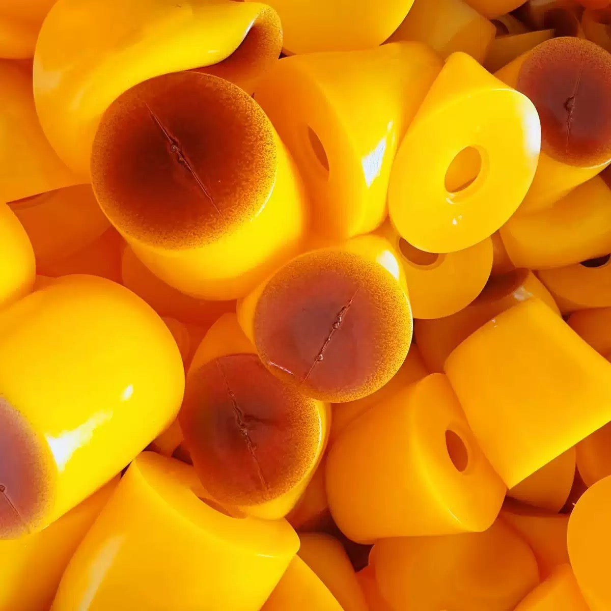 Mango Pudding Stress Ball Skin w/ Plug