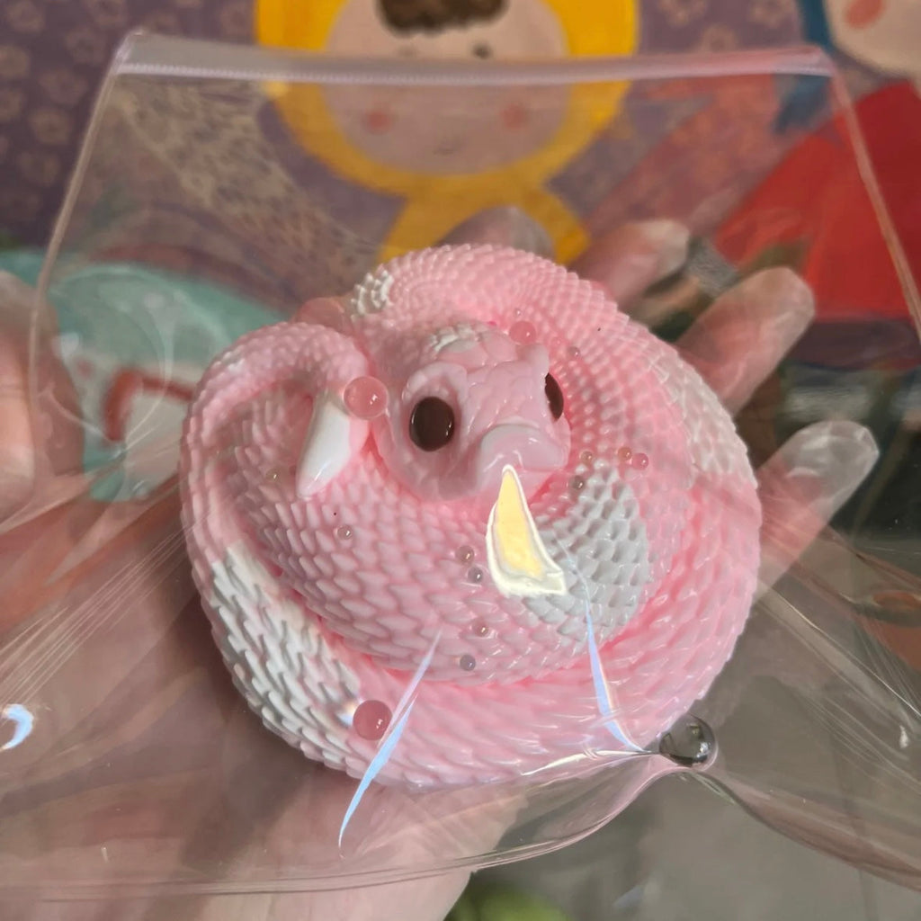 Handmade Circling Snake Taba Squishy Toy