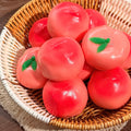 Crunchy Peach Stress Ball Squishy Stress Relief Decompression Toy