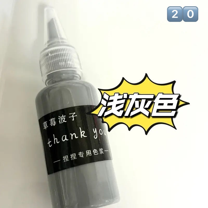 29 Colors Oil Based Silicone Color Dye Macaron Color Paste for Silicone Squishy-30g Each