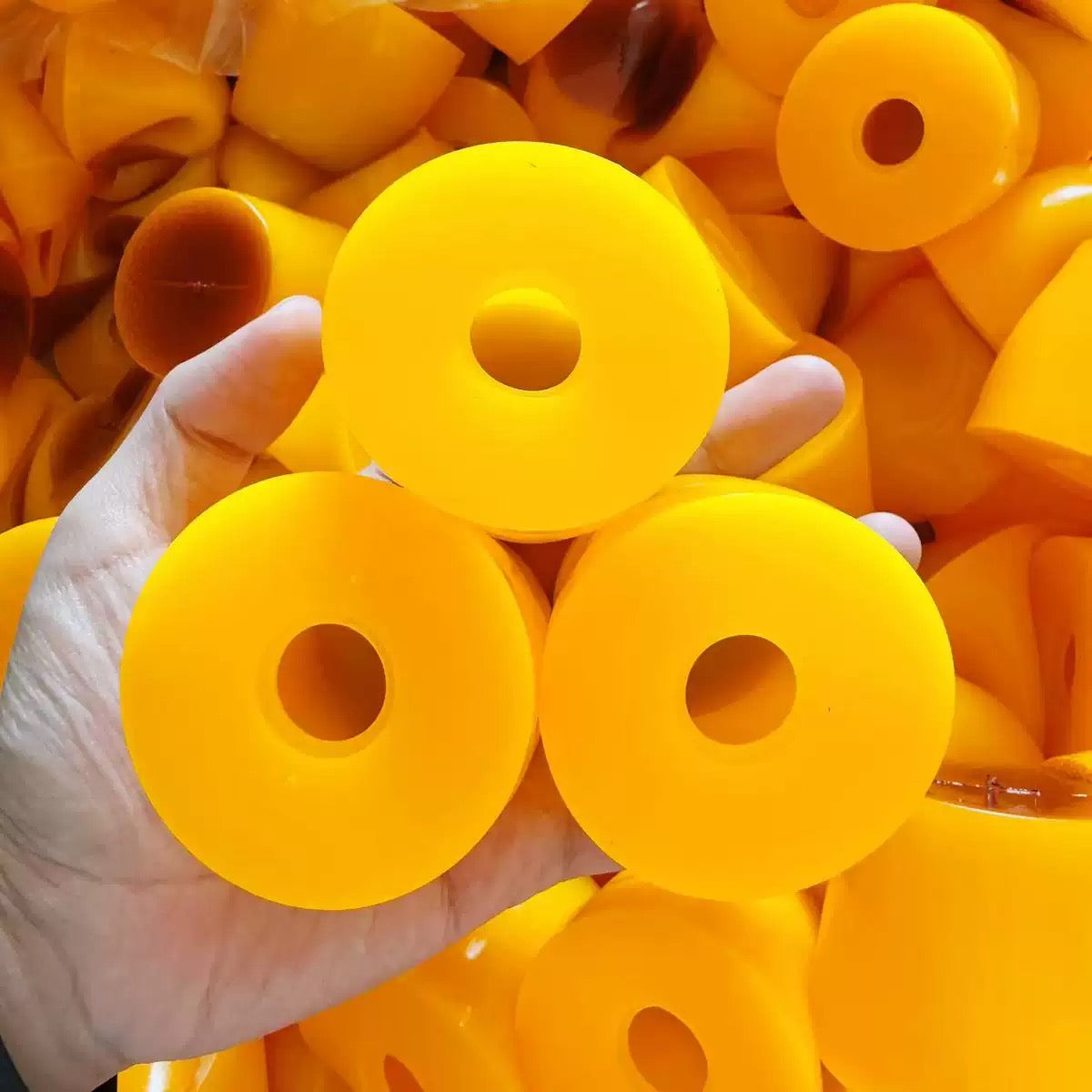 Mango Pudding Stress Ball Skin w/ Plug