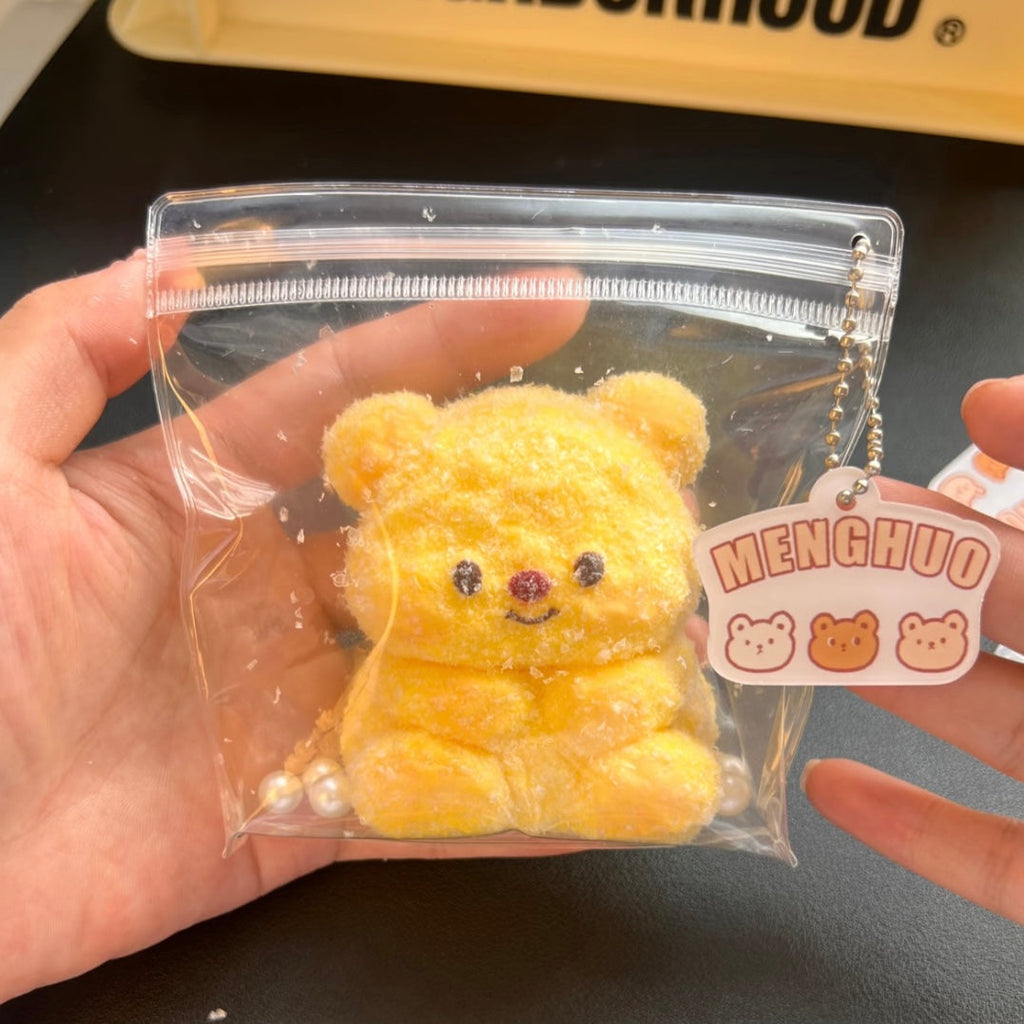 Handmade Butter Bear Taba Squishy Toy
