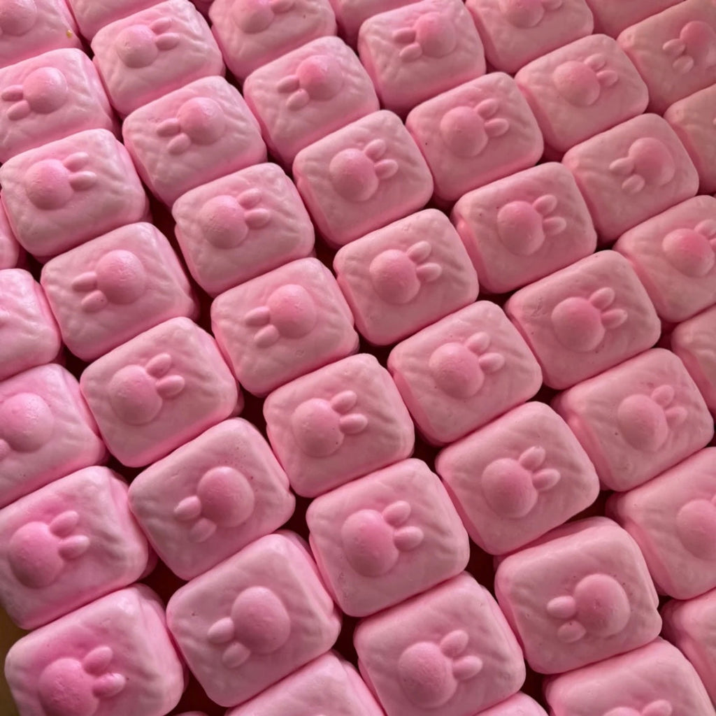 5pcs Mini Rabbit Quilt Slow Rising Squishy Stress Relief Decompression Toy