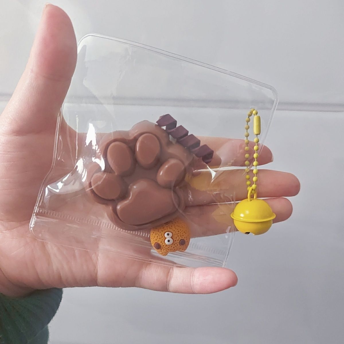 Handmade Chocolate Catpaws Taba Squishy Toy
