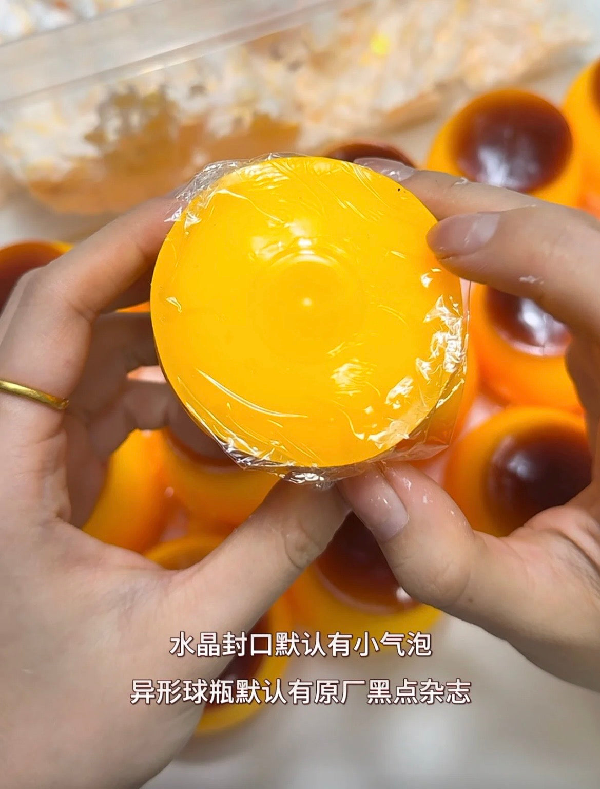 Egg Pudding Stress Ball Squishy Stress Relief Decompression Toy