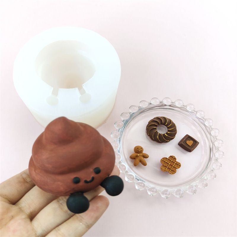 JC Poop Mold Silicone Squishy Mold