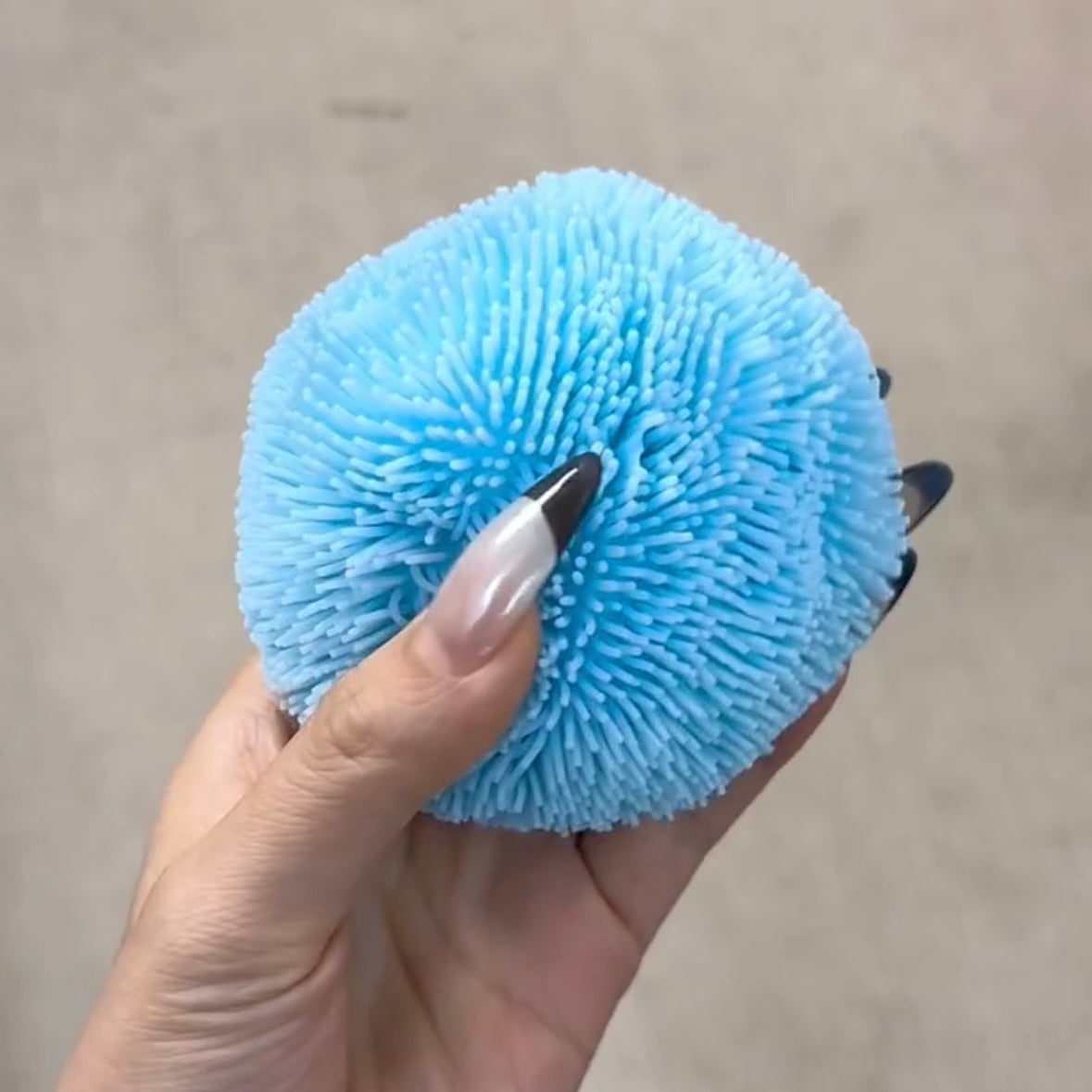Crunchy / Crisp Satisfying Sound Fluffy Ball Handmade Stress Ball