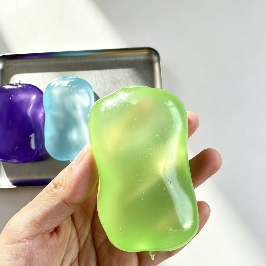 Crunchy Soap Shape Bead & Clay Base Handmade Stress Balls
