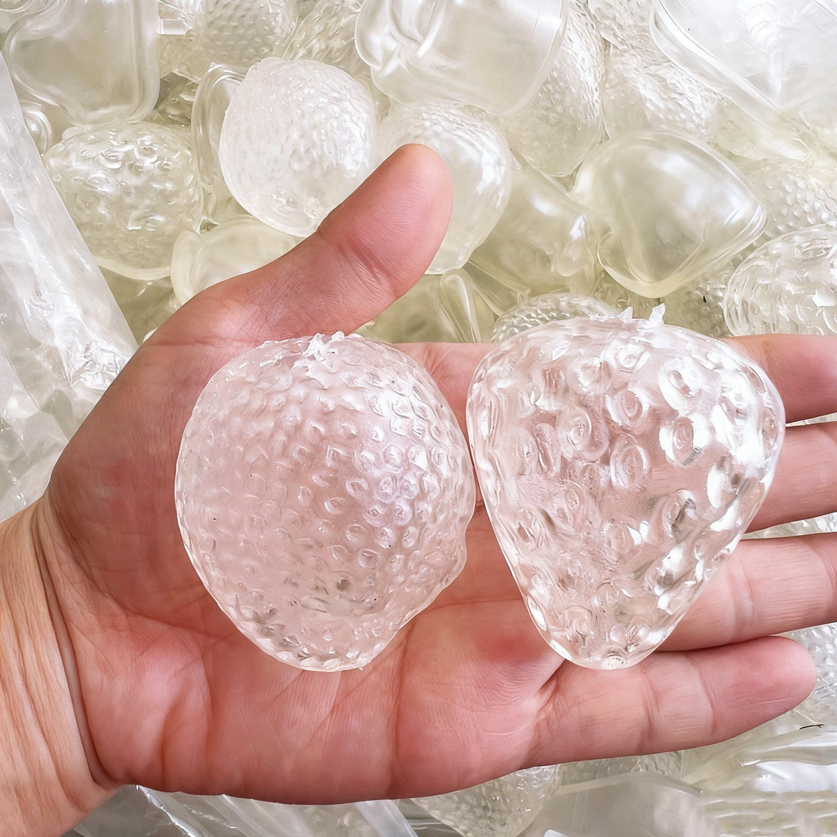 Strawberry Stress Ball Skin w/ Plug