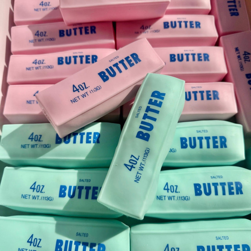 Crunchy Butter Stick Stress Ball Squishy Stress Relief Fidget Toy