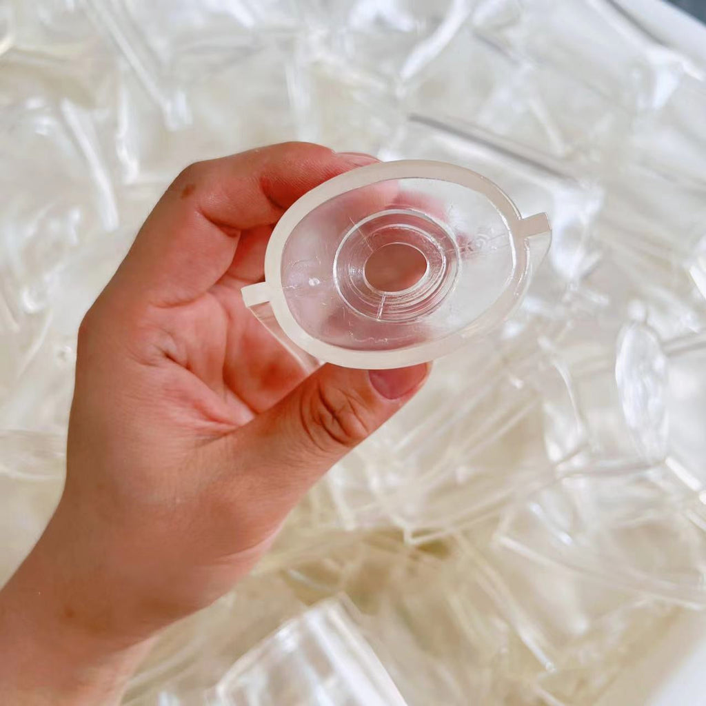 Straw Paper Container Stress Ball Skin w/ Plug