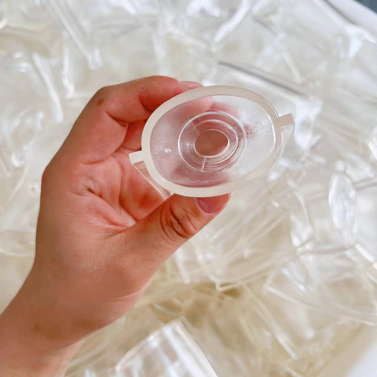 Straw Paper Container Stress Ball Skin w/ Plug