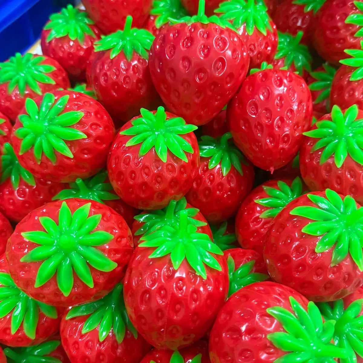 Crunchy Strawberry Stress Ball Squishy Stress Relief Decompression Toy