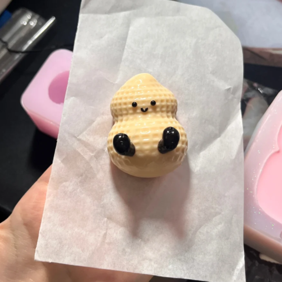 JC Peanut Mold Silicone Squishy Mold
