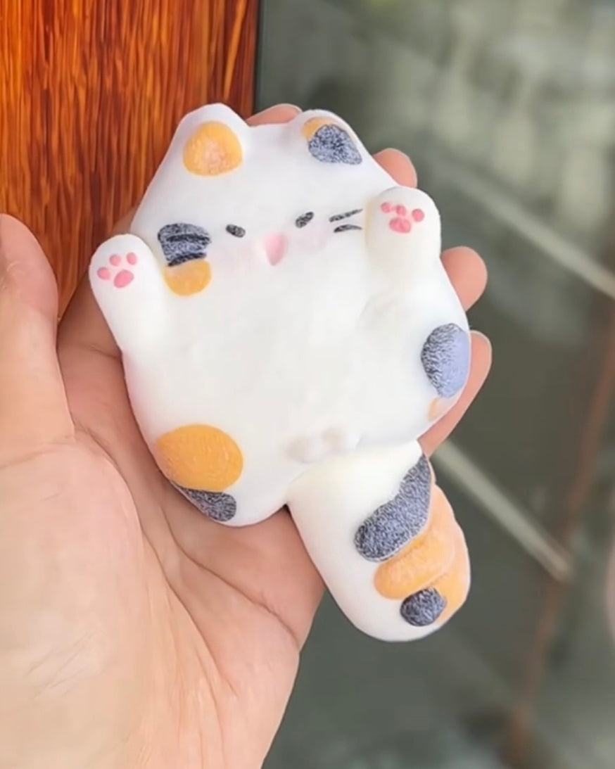 Calico Cat Squishy Stress Relief Decompression Toy