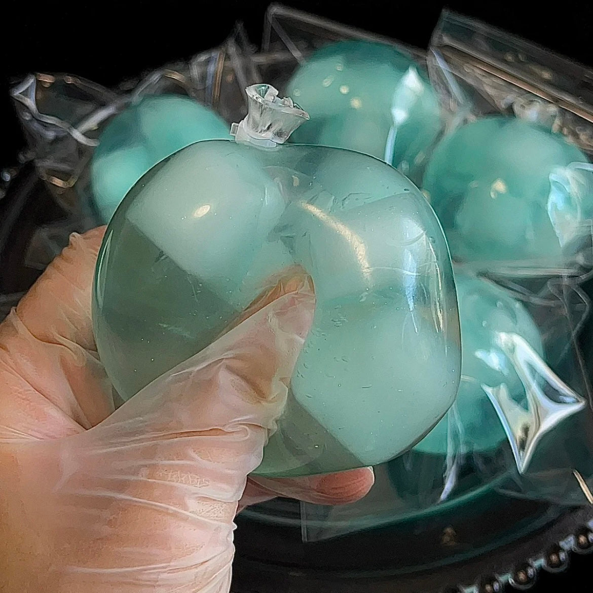 Stress Ball Slime Jelly Squishy Stress Relief Decompression Toy