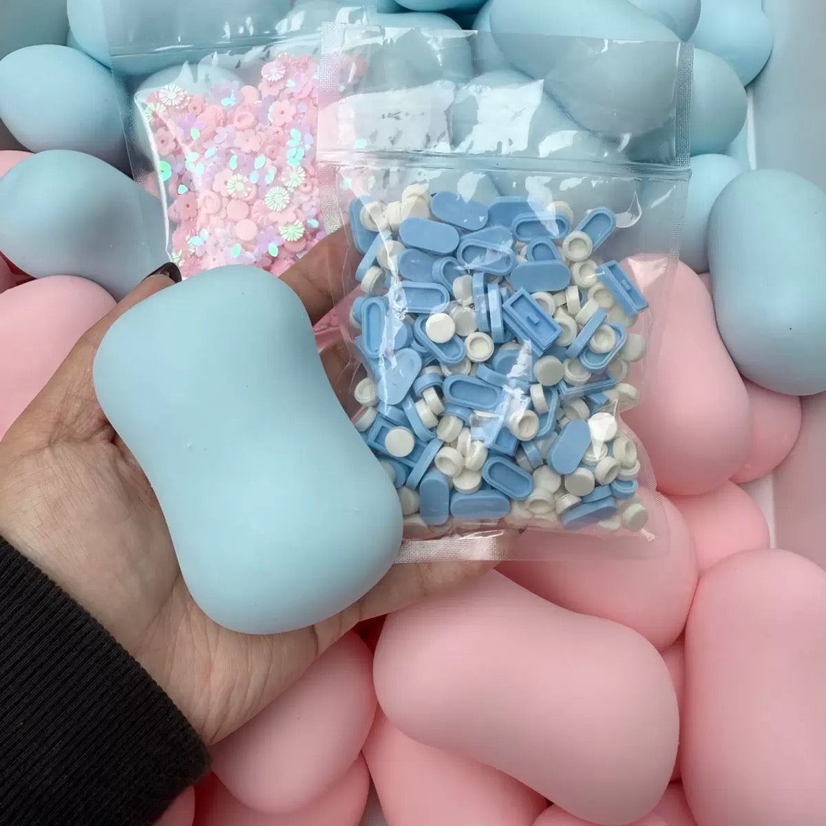 Crunchy Soap Blocks Stress Ball Squishy Stress Relief Decompression Toy