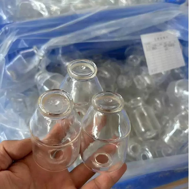 Glass Milk Bottle Stress Ball Skin w/ Plug