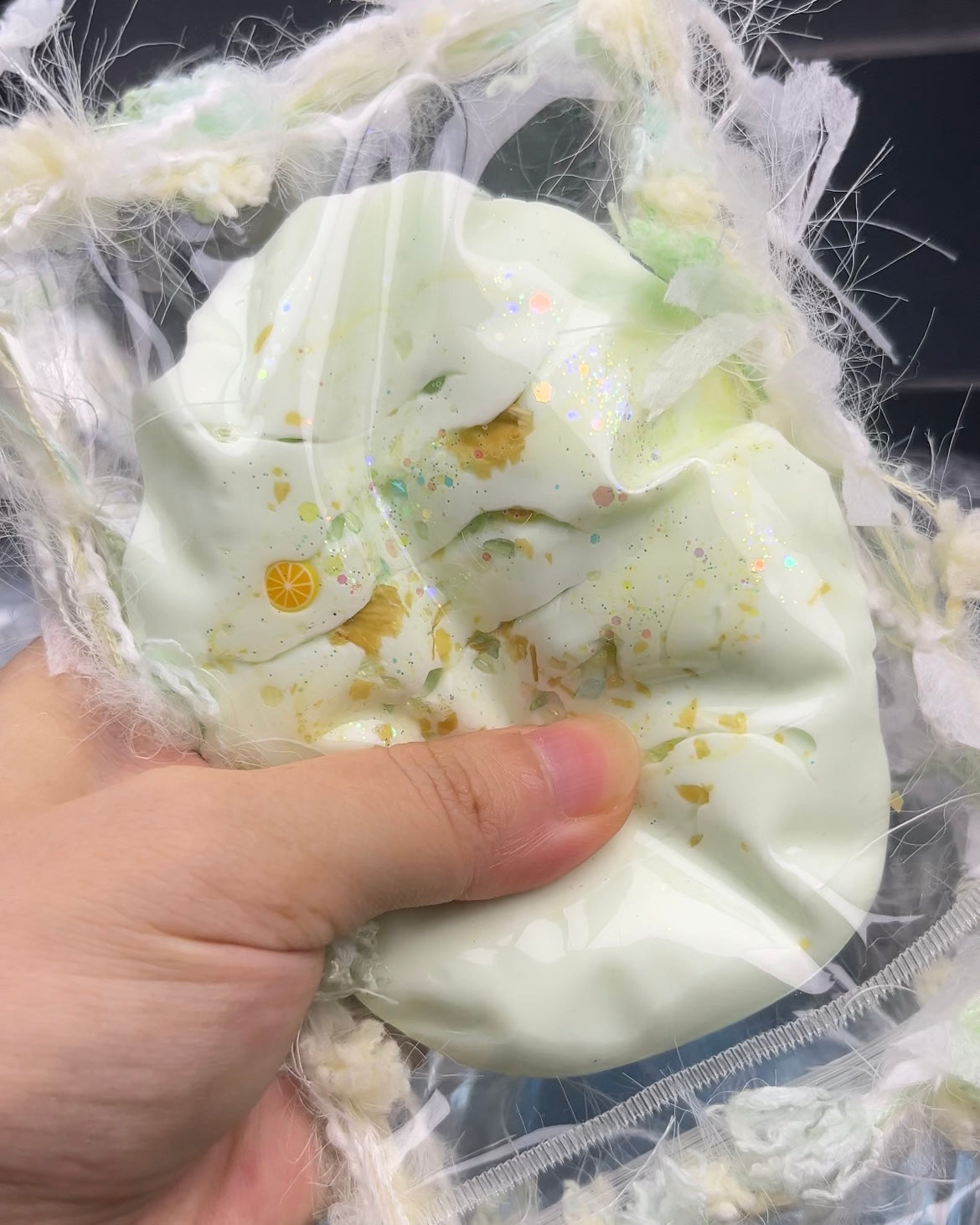 Cream Squishy Stress Relief Decompression Toy