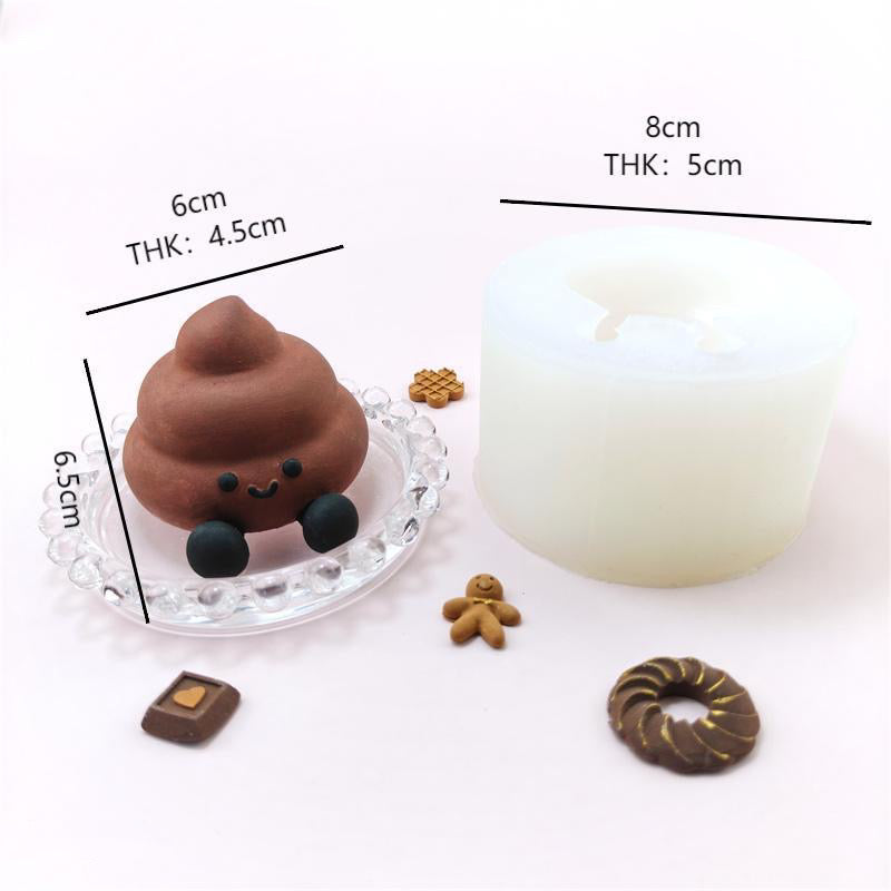 JC Poop Mold Silicone Squishy Mold