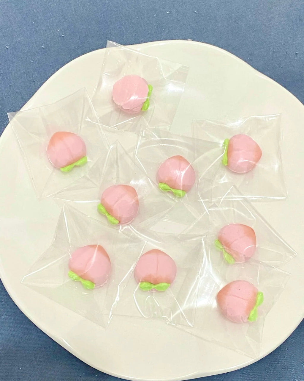 Tiny Peach Squishy Stress Relief Decompression Toy