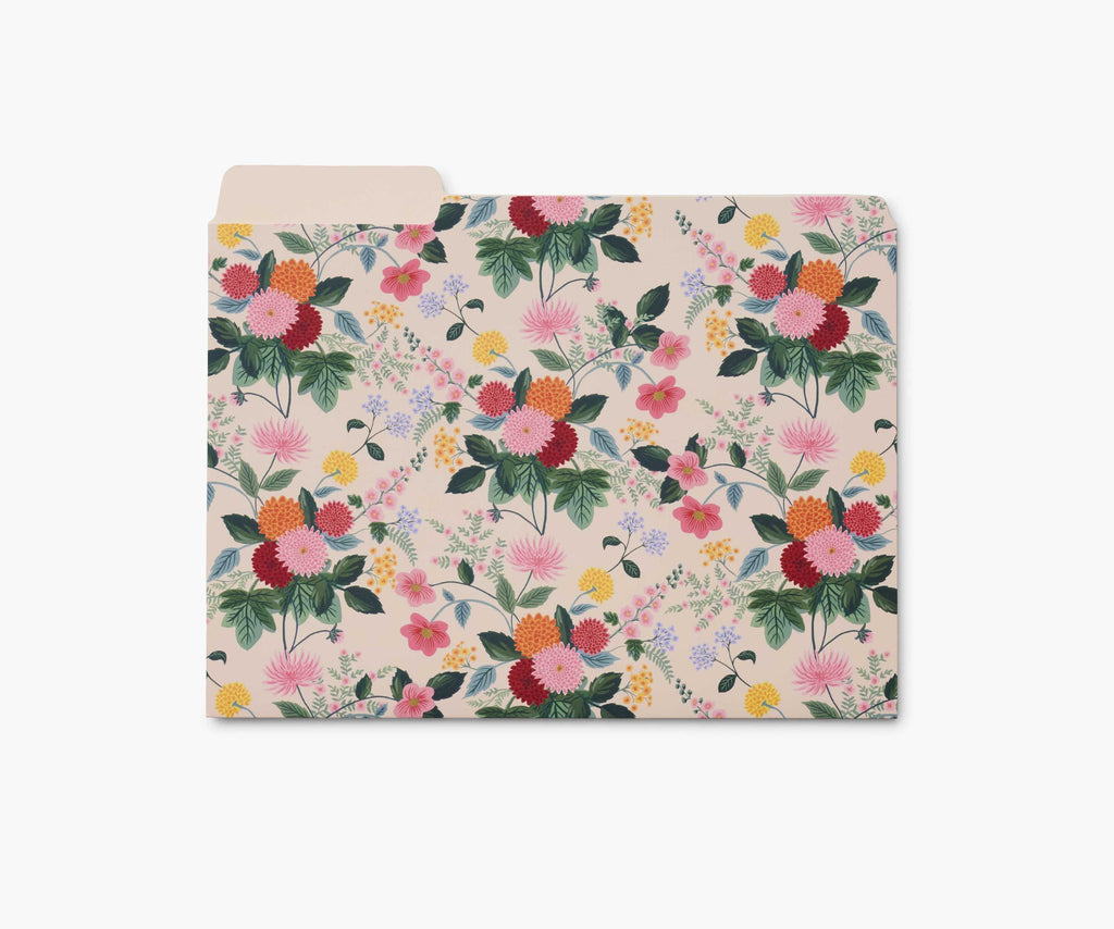 Assorted File Folders - Dahlia