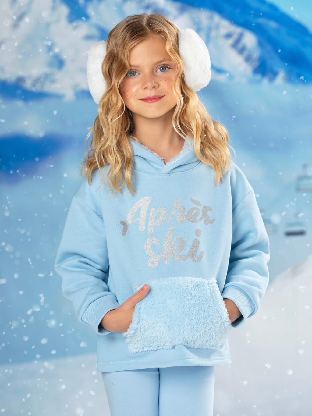 Après All Day Fur Trim Hoodie and Legging Set