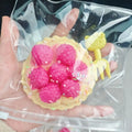 Handmade Silicone Raspberry Tart Stress Relief Taba Squishy Toy