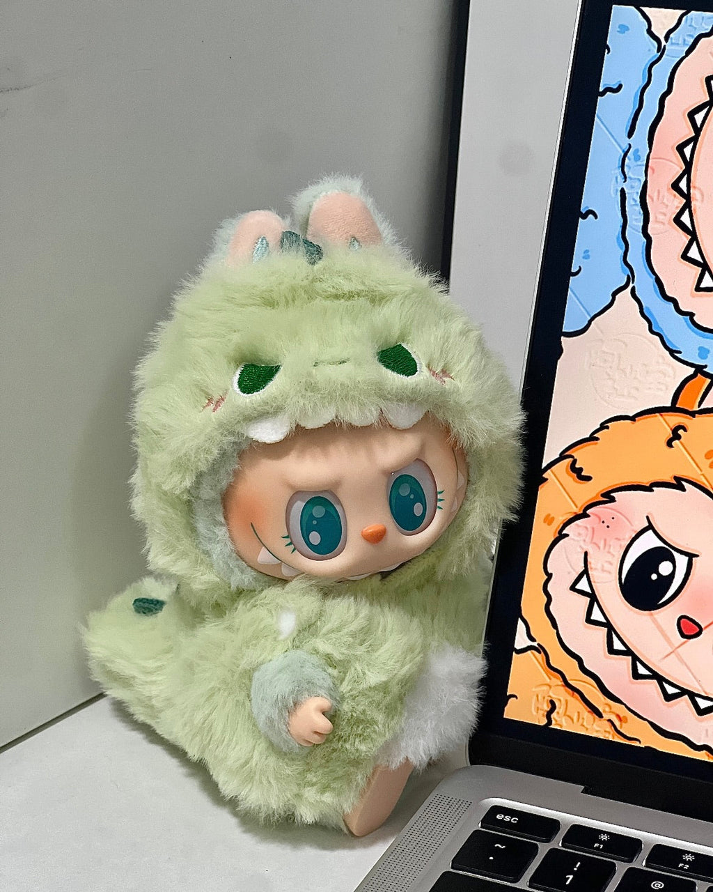 Dinosaur Labubu Outfit for Labubu Plush Doll
