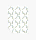 Bellflower Wallpaper Sample - White