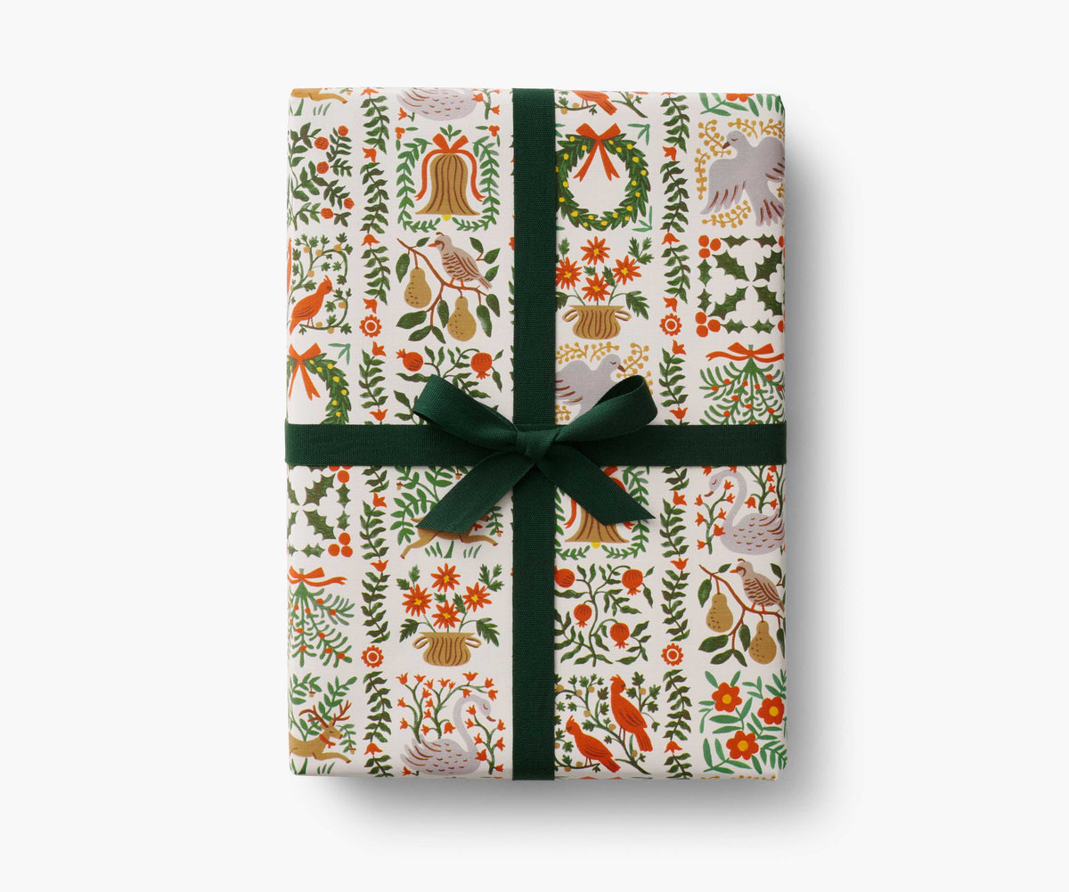 Alpine Holiday Set of 3 Wrapping Rolls